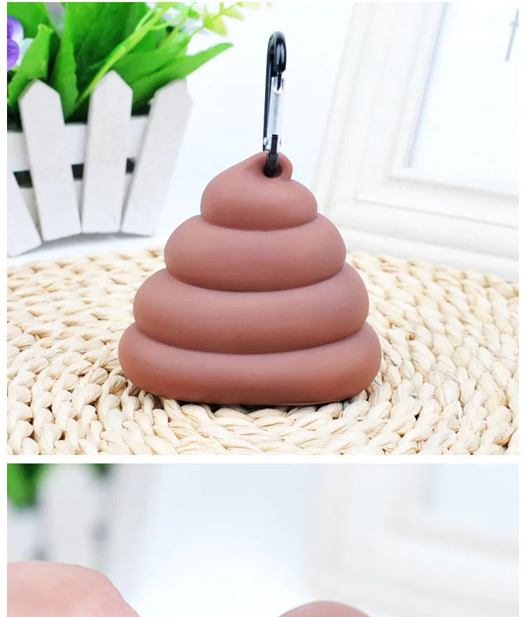 Pet Supplies - Garbage Bag Dispenser. Portable Degradable Dog Toilet Bag and Stool Storage Box for Cats and Dogs to Go Out