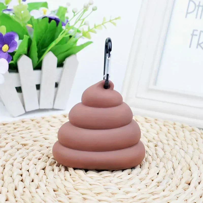 Pet Supplies - Garbage Bag Dispenser. Portable Degradable Dog Toilet Bag and Stool Storage Box for Cats and Dogs to Go Out