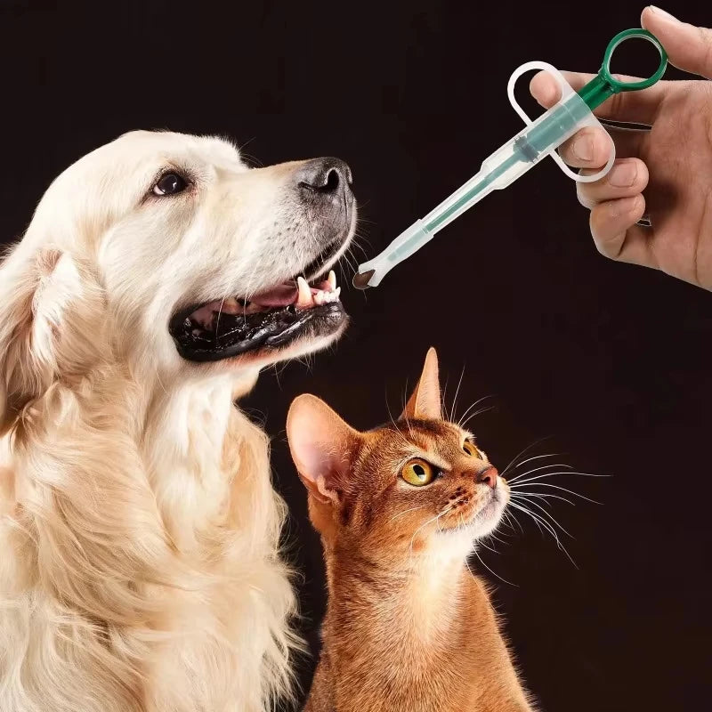 Pet Medication Dispenser Feeding Stick for Cats And Dogs Easy Way to Administer Pills Essential Pet Care Supplies