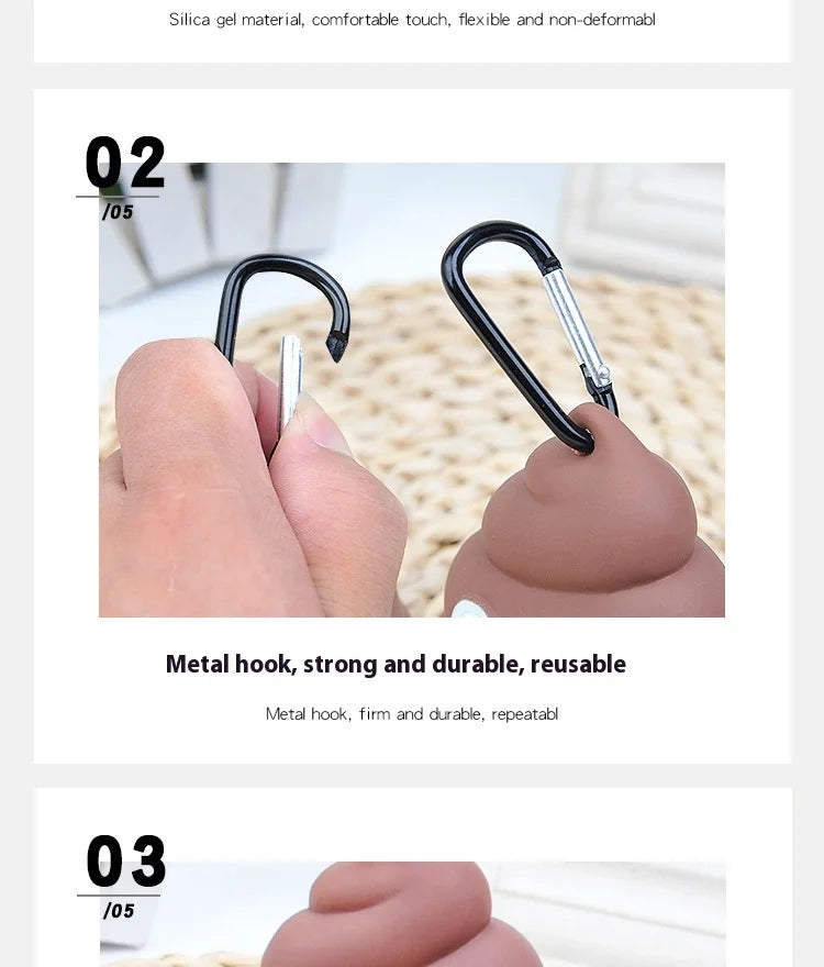 Pet Supplies - Garbage Bag Dispenser. Portable Degradable Dog Toilet Bag and Stool Storage Box for Cats and Dogs to Go Out